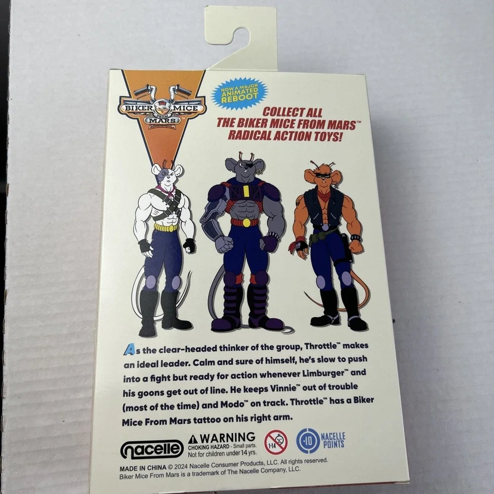 Biker Mice From Mars‎ THROTTLE Leader Mouse 7